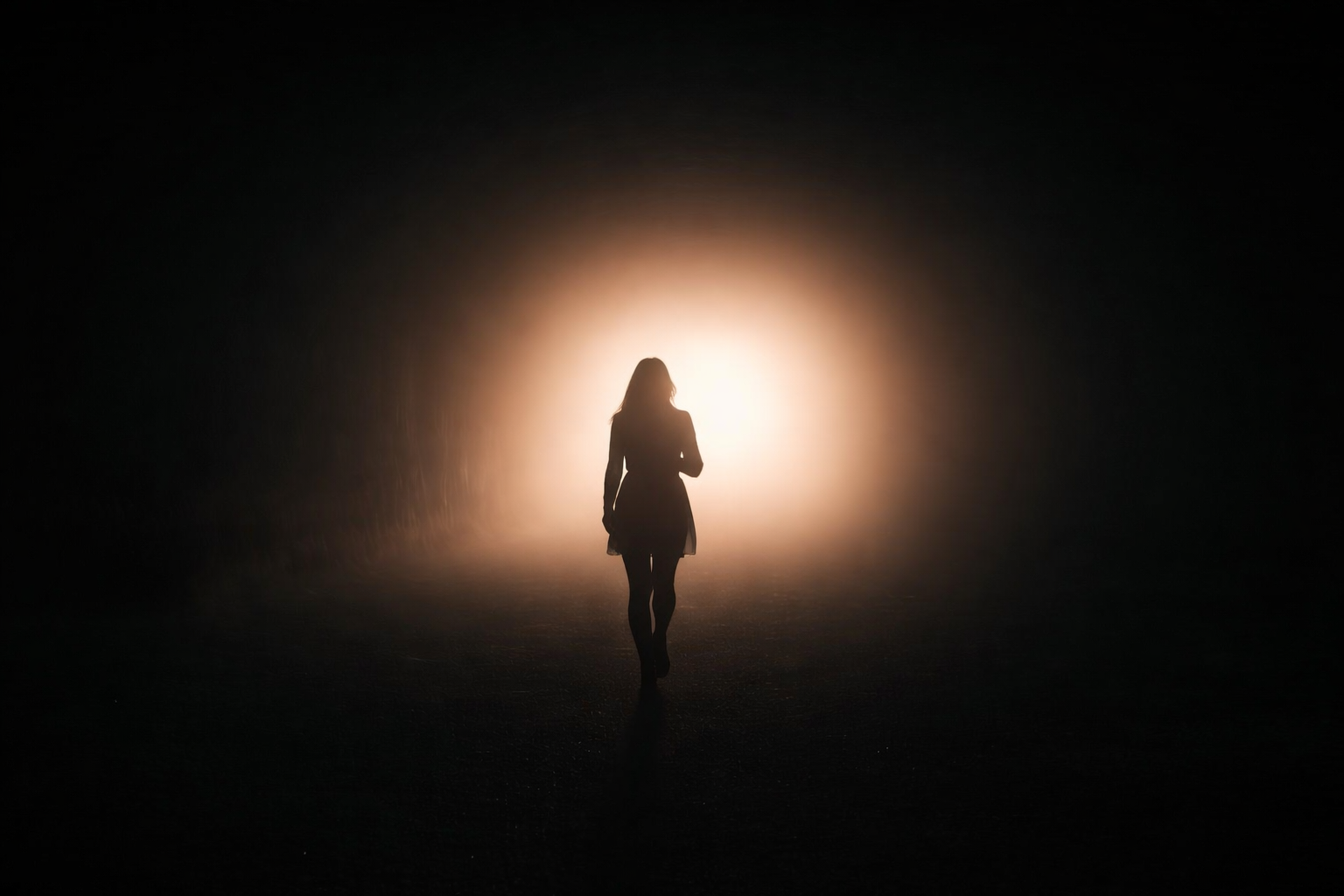 The woman in the room